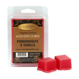 Pommegranate & Vanilla Crossroads Candle Scented Cubes  56.8 gram