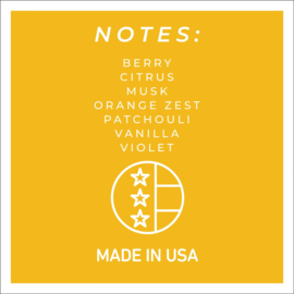 Citrus Sunrise geurkaars Cheerful Candle 2 lonten 680 gram