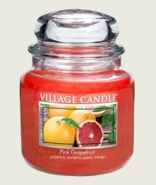  Pink Grapefruit Village Candle  Medium 105 Branduren