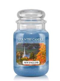 New England Country Candle Large Jar 150 Branduren