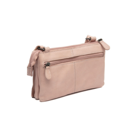 Leren Schoudertas Vintage Rosé  Osaka – The Chesterfield Brand – Wax Pull Up Leer 22 x 14 cm