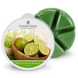 White Lime & Bamboo Goose Creek  Candle   1 Waxmelt blokje