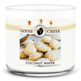 Coconut Wafer Goose Creek Candle® 3 Wick 411 gram