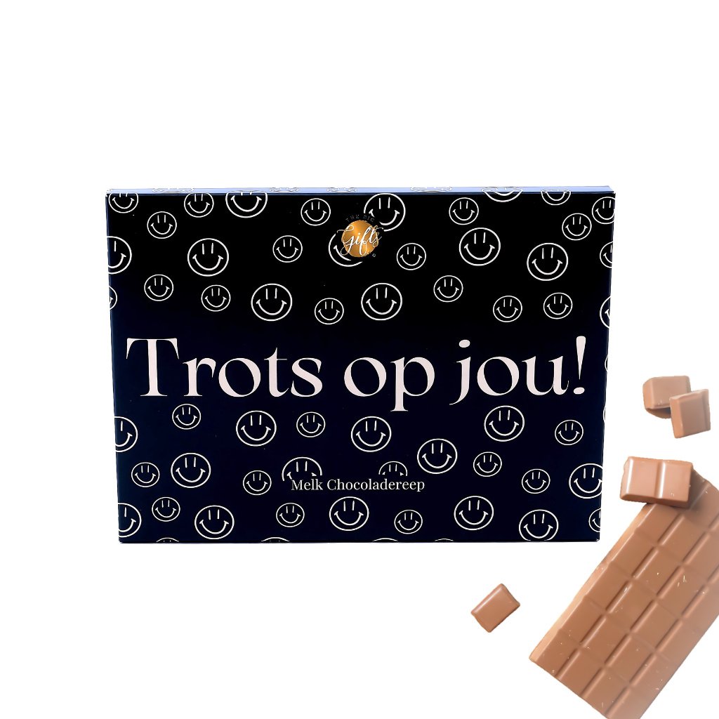 Melk Chocoladereep  Trots op Jou (100g, Callebaut)