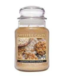 Oatmeal Maple Cookie Cheerful Candle 2 wick 680 gr