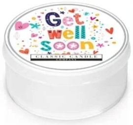 Get Well Soon Classic Candle MiniLight XL Geurtheelicht met deksel