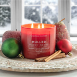 Mulled Merry Berry Colonial Candle Pop Of Color sojablend geurkaars  411 g