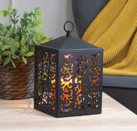 Candle Warmers Cottage lantaarn kaarswarmer 25 watt – Zwart