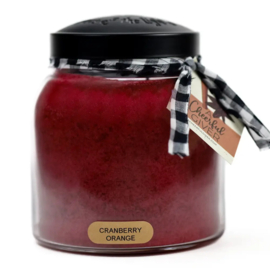 Cranberry Orange  Cheerful Papa geurkaars 34 Oz.