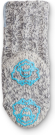 SOXS® little Blue Label baby antislip grijze wol mt 19-29