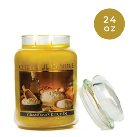 Grandma's Kitchen  geurkaars Cheerful Candle 2 lonten 680 gram