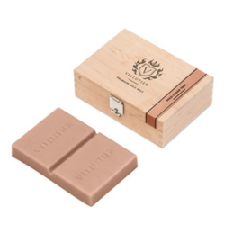 Wild Cedar Tree  Vellutier® Wax Melt  in houten kistje 9 cm