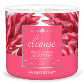 Wildflower Ginger Tea  Goose Creek Candle® Aromatherapie 3 wick 411 gram