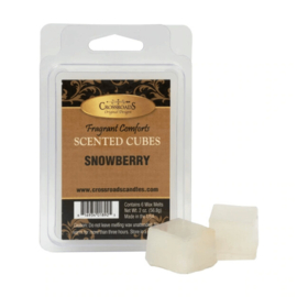 Snowberry Crossroads Candle Scented Cubes  56.8 gram
