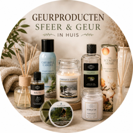  Geurproducten  sfeer & geur in huis