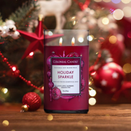 Holiday Sparkle Colonial Candle Classic Cilinder sojablend geurkaars 538 gram
