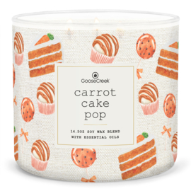 Carrot Cake Pop Goose Creek Candle® 3 Wick 411 gram
