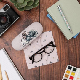 Wrendale Designs Brillendoos Dog 'Growing old together' (honden))