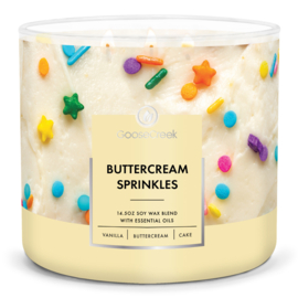 Buttercream Sprinkles Goose Creek Candle® 3 Wick 411 gram