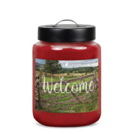 Cinnamon Goose Creek Artwork Candle