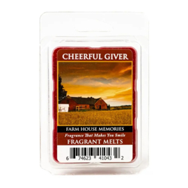 Farmhouse Memories Waxmelt 68 gram Cheerful Giver