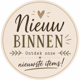 Nieuw binnen – ontdek onze nieuwste producten