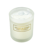 Snow Angel Glass Votive Soy Candle. 45 gram Heart & Home 