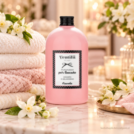 Wasparfum Nuvole (oranjebloesem & jasmijn) Ventilii Milano 500ml
