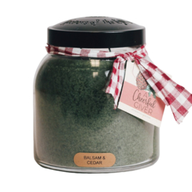 Balsam Cedar Cheerful Papa geurkaars 34 Oz.