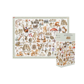 Wrendale Designs Jigsaw Puzzel  Country Set