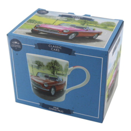 Oldtimer Mok MGB Roadster Rood