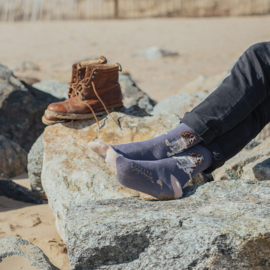 Bamboe heren sokken ‘Willow’ spaniel – Wrendale Designs