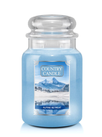 Alpine Retreat Country Candle Large Jar 150 Branduren