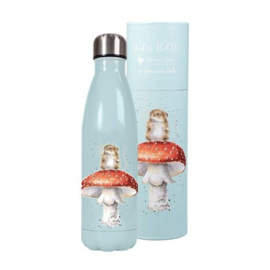 Wrendale Designs Waterfles Thermoskan"He's a Fun-Gi"​ Muis 500ml