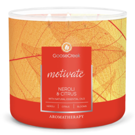 Neroli & Citrus  Goose Creek Candle® Aromatherapie 3 wick 411 gram