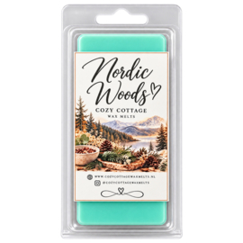 Nordic Woods waxmelt 65 gram sojawas Cozy Cottage