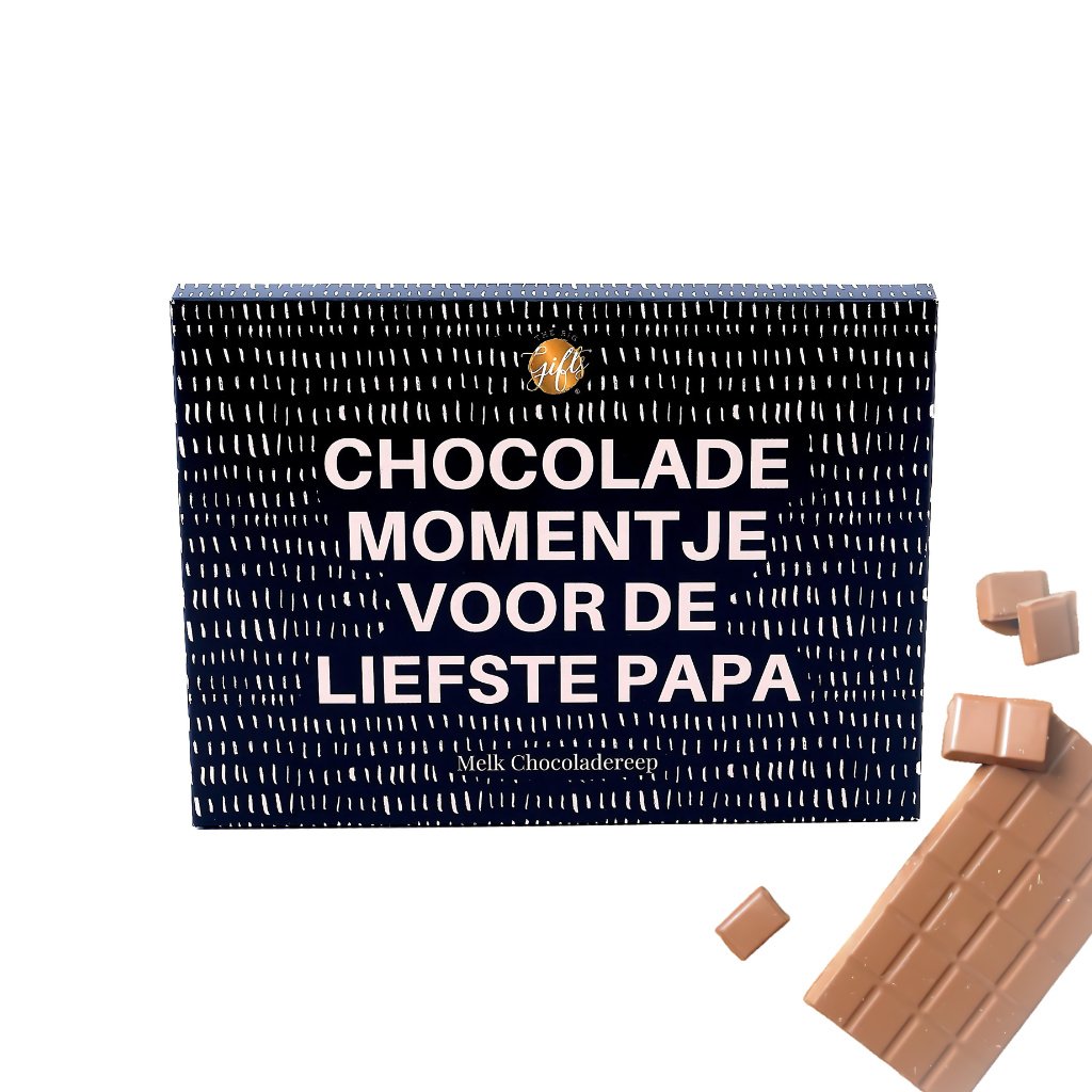 Melk Chocoladereep  Liefste Papa (100g, Callebaut)