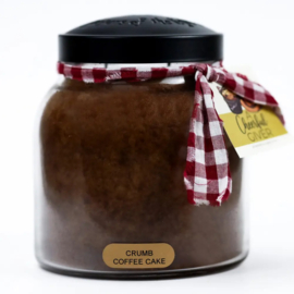 Crumb Coffee Cake Cheerful Papa geurkaars 34 Oz.