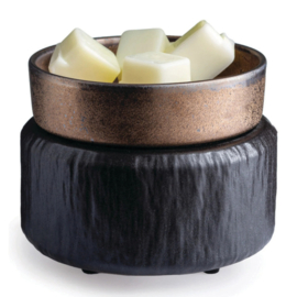 Primitive Black Candle Warmers® 2-in-1 klassieke geurlamp en waxmelt brander