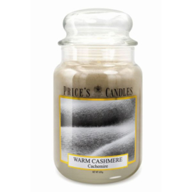 Warm Cashmere Price's Candles Large 630 gram
