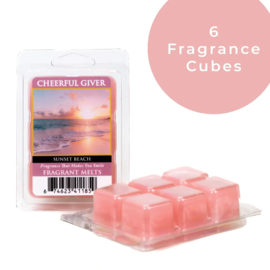 Sunset Beach Waxmelt 68 gram Cheerful Giver