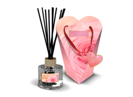 Rose Quartz Heart & Home Geurstokjes & Diffuser