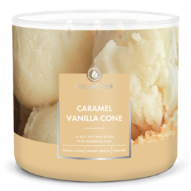 Caramel Vanilla Cone Goose Creek Candle®  3 Wick 411 gram