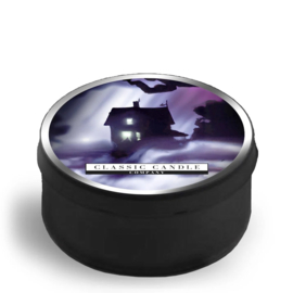 Haunted House Black Classic Candle MiniLight XL Geurtheelicht met deksel