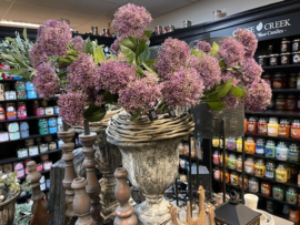 Kunstbloem Bol  Paars (65 cm)