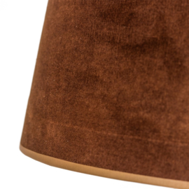 Lampenkap Velvet Copper  45 cm