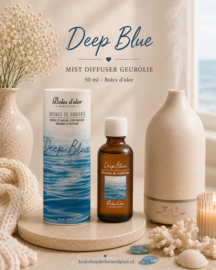 Deep Blue Mist Diffuser geurolie 50 ml Boles d’olor – frisse oceaan geur
