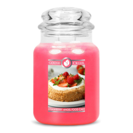 Strawberry Angel  Food Cake  Goose Creek Candle® Geurkaars 150 Branduren