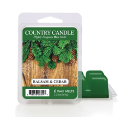 Balsam & Cedar Country Candle Wax Melt