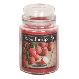 Oriental Lychee Woodbridge Apothecary Scented Jar  130 geururen